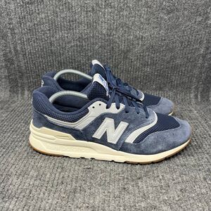 New Balance 997H Natural Indigo Cobalt Navy Blue Suede Shoes Mens 10 D CM997HTF